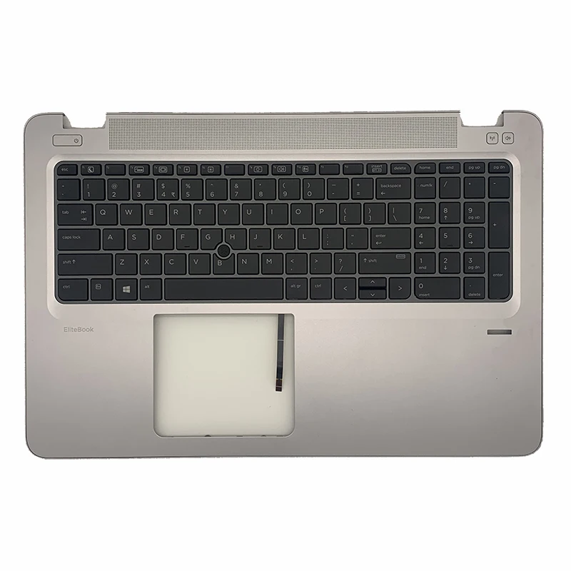 US English Keyboard For HP Elitebook 850 G3 G4 750 855 G3 G4 Laptop US With Palmrest Upper Cover With Backlight