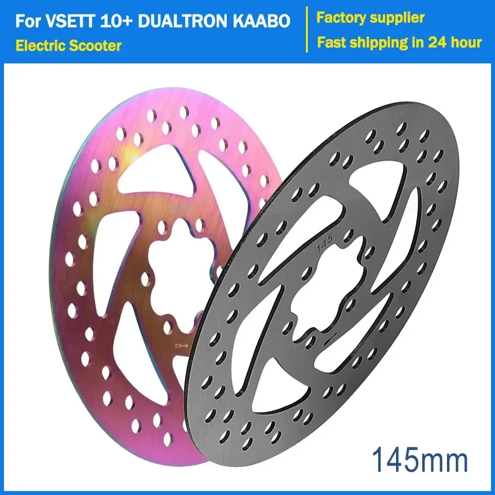 145mm Bremsscheibe Elektroroller für Dualtron für Kaabo für VSETT 10+ Kickscooter Bremsscheibe Ersatzteil Zubehör