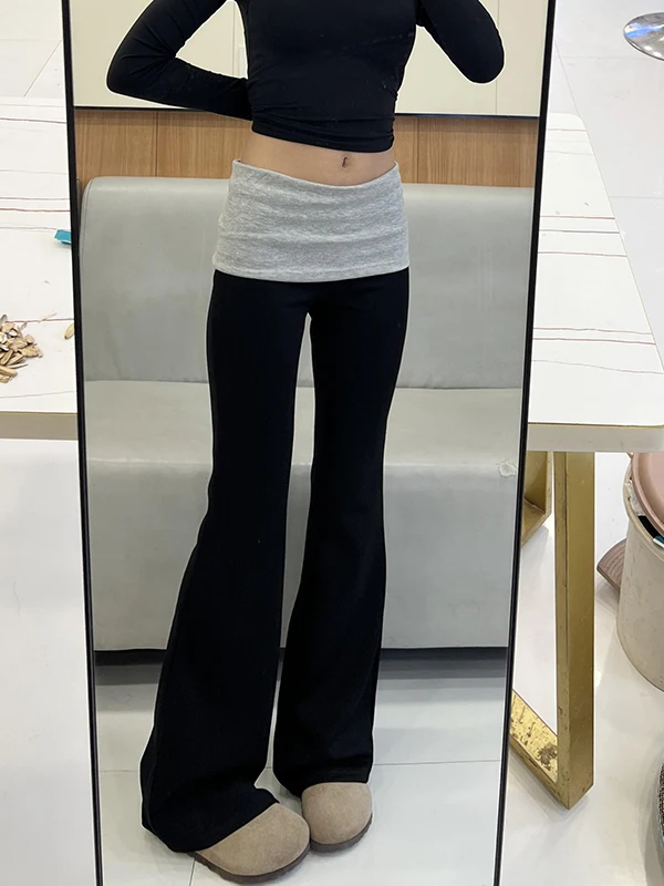 Spodnie do jogi damskie, łączone, codzienne, z wysokim stanem, wyszczuplające, sportowe, letnio-jesienne, nowość, Beiaa, słodki styl, modny.