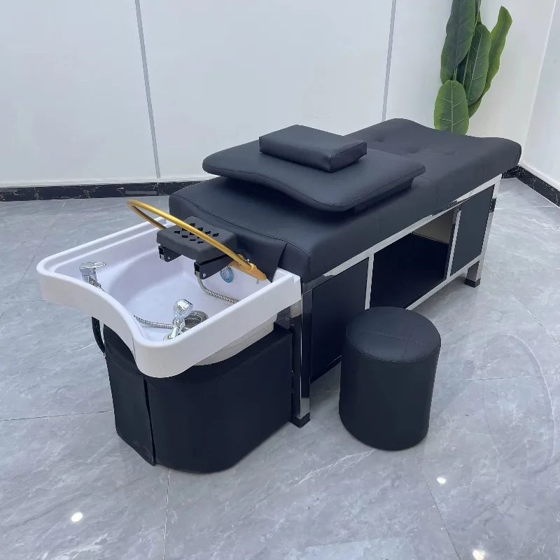 Shampoo Chair Barber Shop Massage Chair Barber Furniture that Transforms Beds
