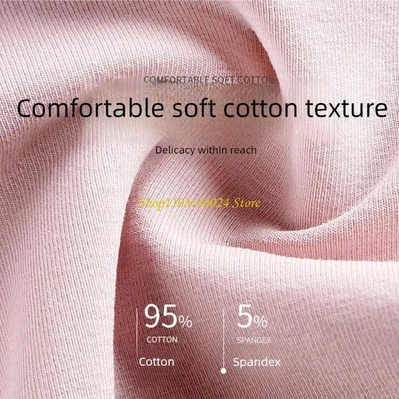 N5KE High Waist Cotton Period Underwear For Women Breathable Moisture Wicking Leakproof Seamlessly Design Comfortable For