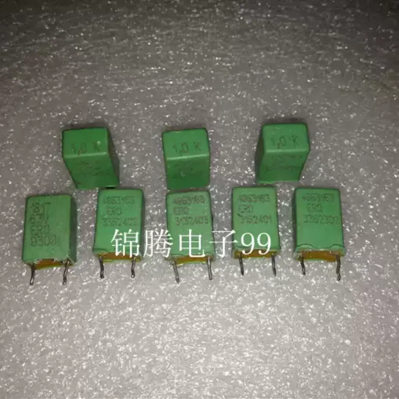 10-100pcs German ERO 1UF 63V (1.0UF/105) green infinite heat film capacitor
