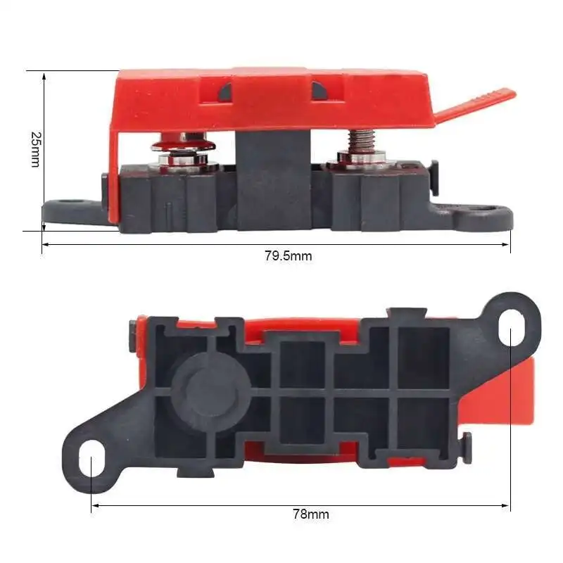 Auto Vrachtwagen RV Retrofit Bolt On Type BDFS MIDI/ANS Houder Stroomverdeling Module Zekering Met Stofkap