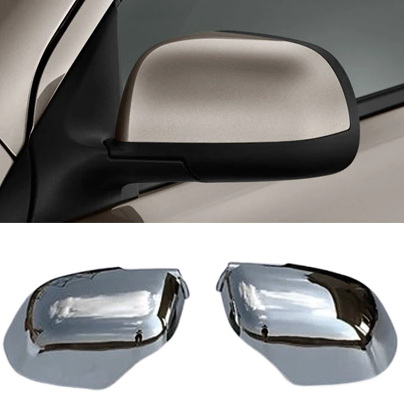 Car Rearview Mirror Cover Cap Decorative Shell For Nissan Micra March K13 Versa Almera N17 2010-2016