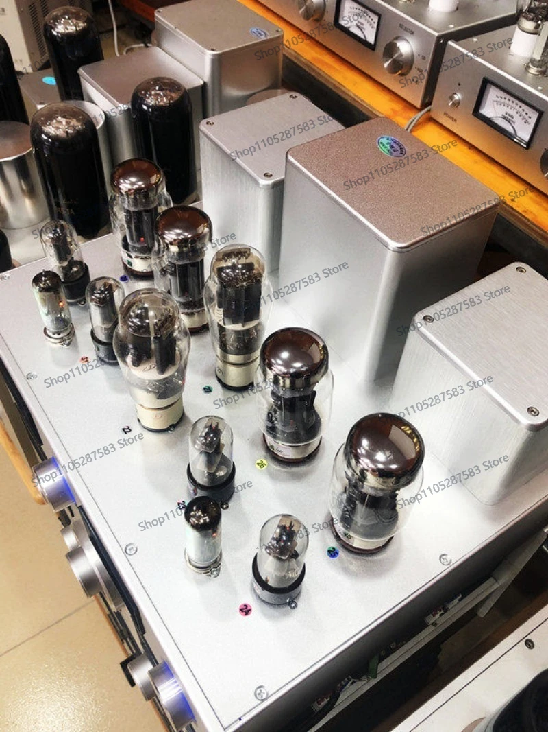 Silver wire HIFI fully hand-assembled high-fidelity tube amplifier KT88 single-ended Class A high-power tube amplifier
