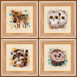 577 Cross Stitch Set Chinese Cross-stitch Kit Embroidery Needlework Craft Packages Cotton Fabric Floss New Designs Embroidery