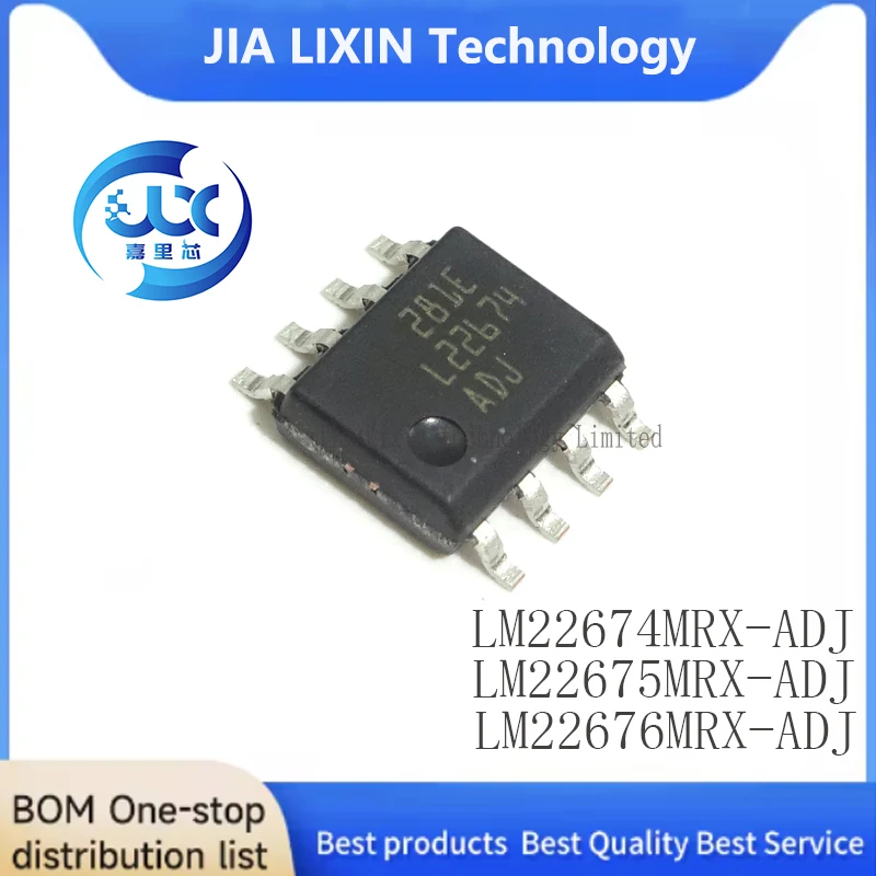 

10 шт./лот, 100% новый набор микросхем LM22674MRX-ADJ LM22675MRX-ADJ LM22676MRX-ADJ SOP8, оригинальный чипсет в наличии, микросхема IC