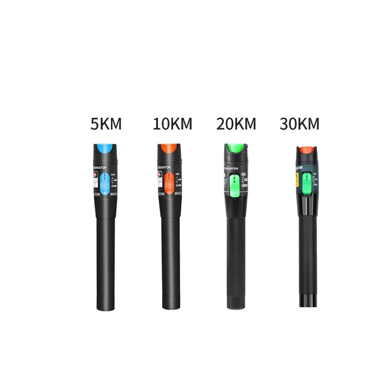 5MW/10MW/20MW/30MW/50MW Visual Fault Locator,5-30km Fiber Optic Cable Tester,fiber optic laser tester