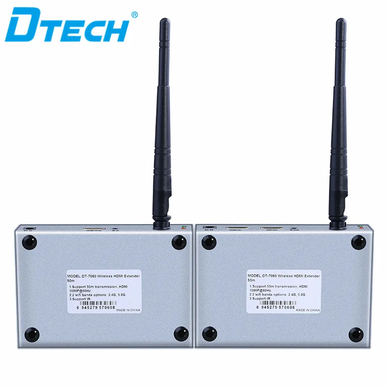 Wireless HDMI Extender Adapter Transmitter Receiver 50M With Loop and IR