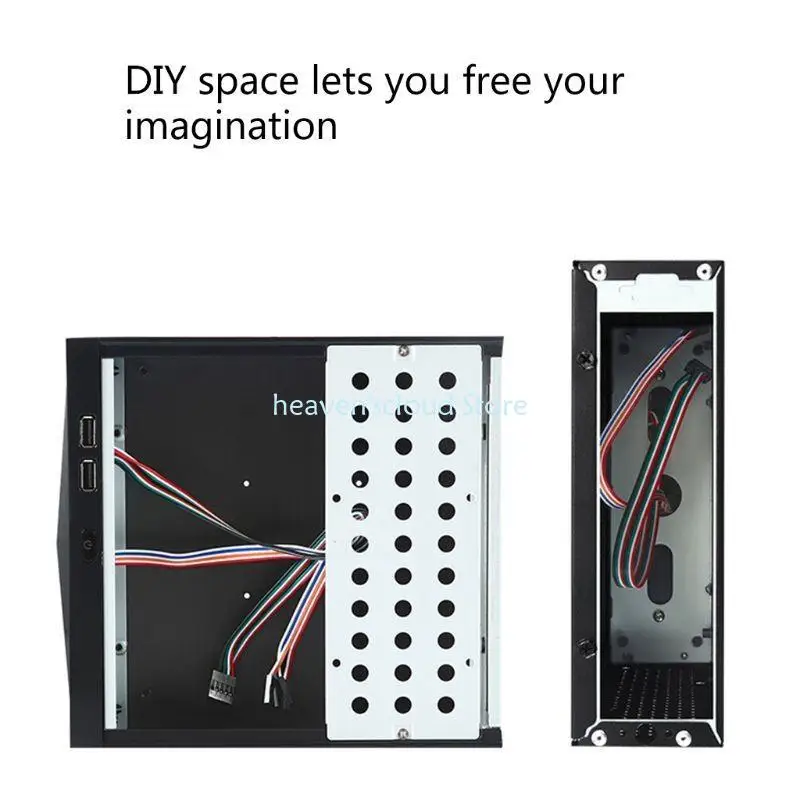 

Y88B Small Micro host Chassis HTPC Computer for Case Industrial Control Computer for