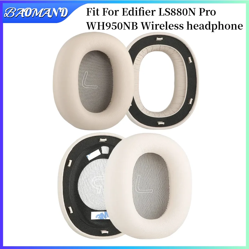 

For Edifier LS880N Pro WH950NB Wireless Headphone Accessories Headset Ear Cushion Repair Parts Foam Leather Replacement Ear Pads