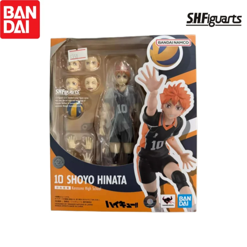 

In Stock Bandai Original S H Figuarts Haikyuu Hinata Shoyo Action Figure Model Doll Brand New Boxed Anime Characters Toys Model