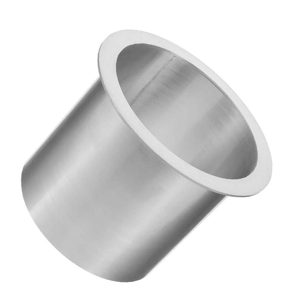 

Built-in Stainless Steel Trash Chute Round Smooth Corrosion Resistant Kitchen Countertop Waste Bin Grommet Drop-in Trash Chute