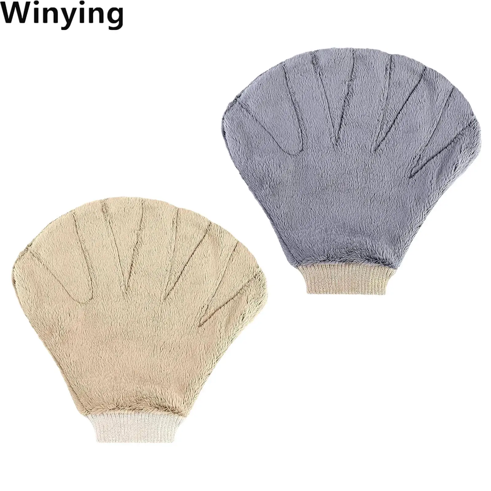 Fleece-lined Velvet Gloves Sugar Glider Bonding Mitt Small Pet Bite Proof Glove for Indoor Play Training Nighttime Soothing