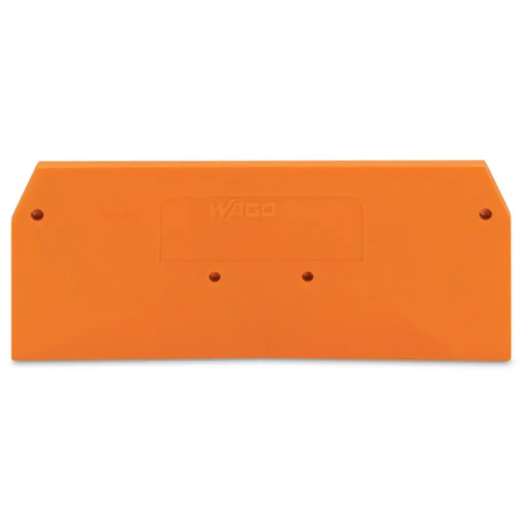 WAGO 281‑324 281‑326 End & Intermediate Partition Plate 25PCS, 2.5mm, For 281‑681 DIN Rail Terminal Block Insulation Baffle