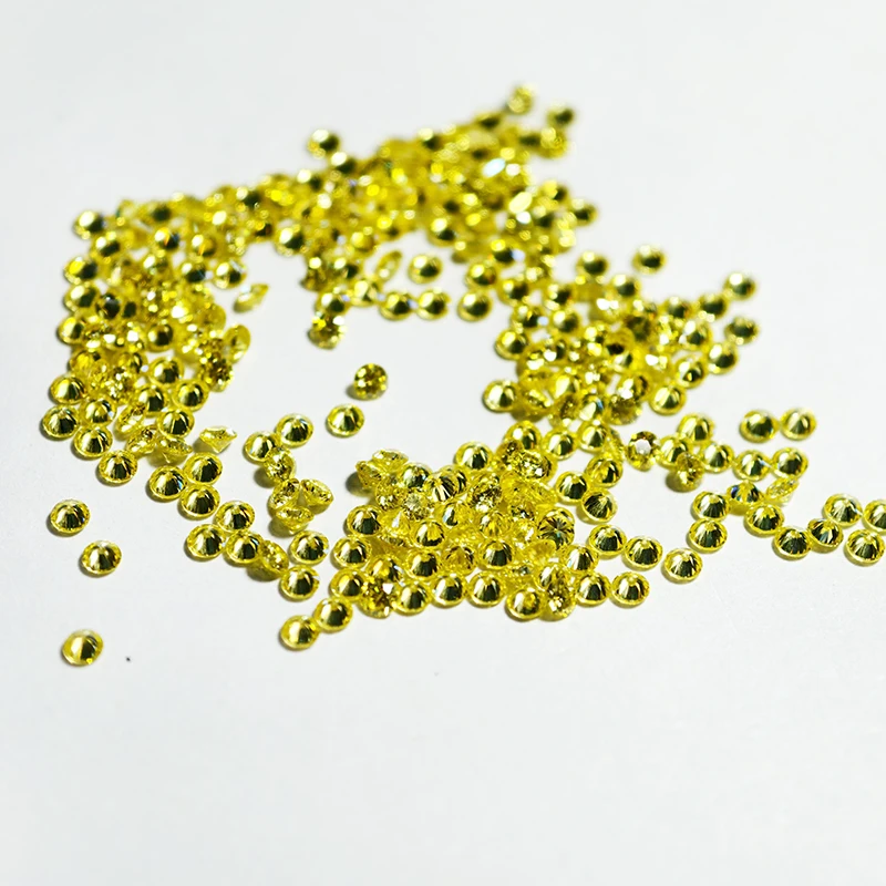 

Мелкие камни муассанита цвета граната/шампань/голубой лед/сакура/золотисто-желтого цвета, размеры от 0,7 мм до 2,9 мм (1,0 карата/упаковка)