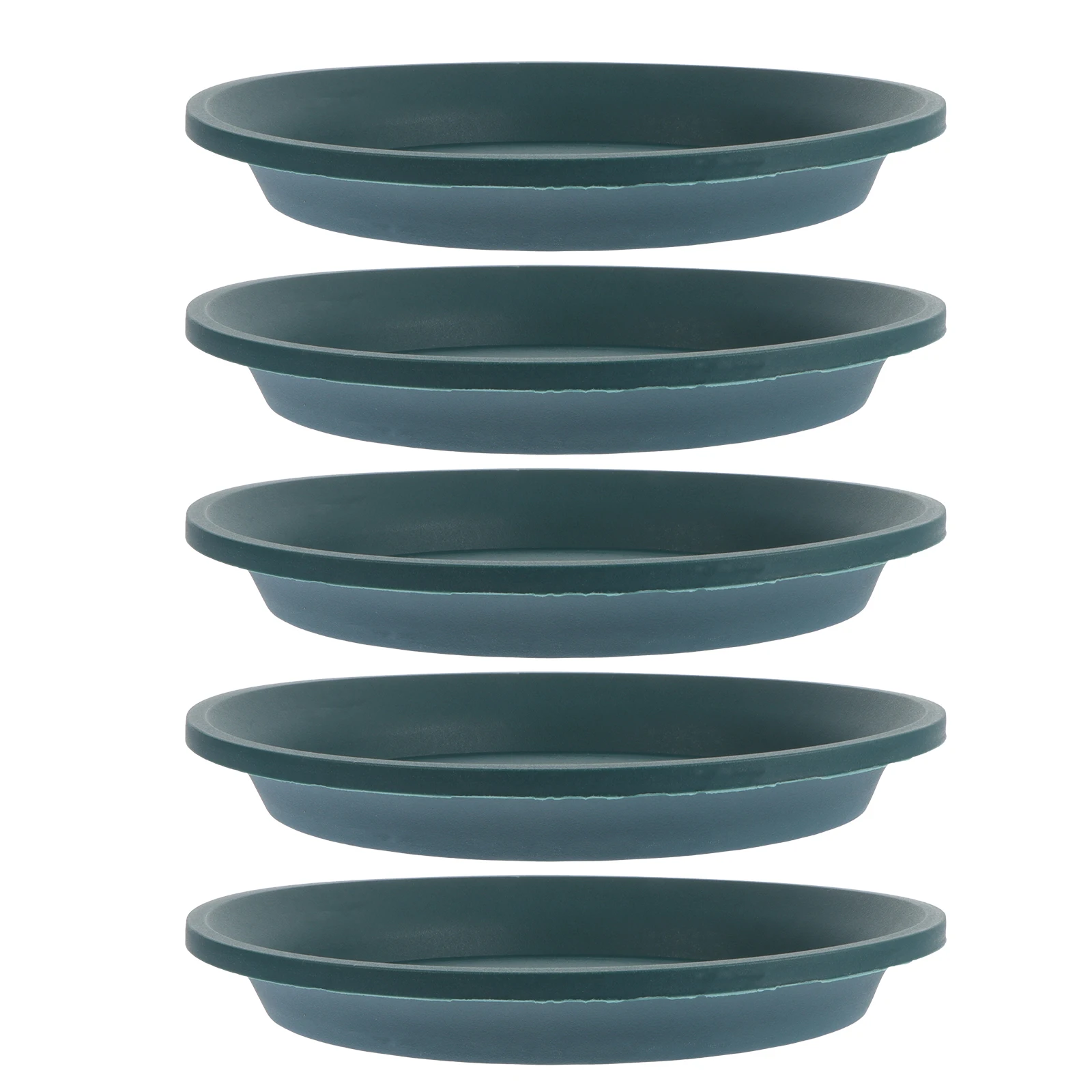

5 Pcs Plant Bottom Watering Tray Indoors Outdoor Planter Plate Trays for Pots Potted