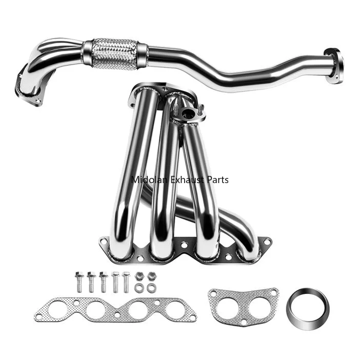 Exhaust Header Manifold For 1993-1997 Toyota Corolla E100/ AE102 1.6L 4A-FE/ 7A-FE I4 Engines