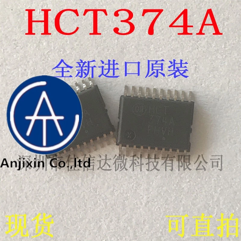 

10pcs 100% orginal new real stock MC74HCT374ADTR2G silk screen HCT374A TSSOP-20 trigger IC