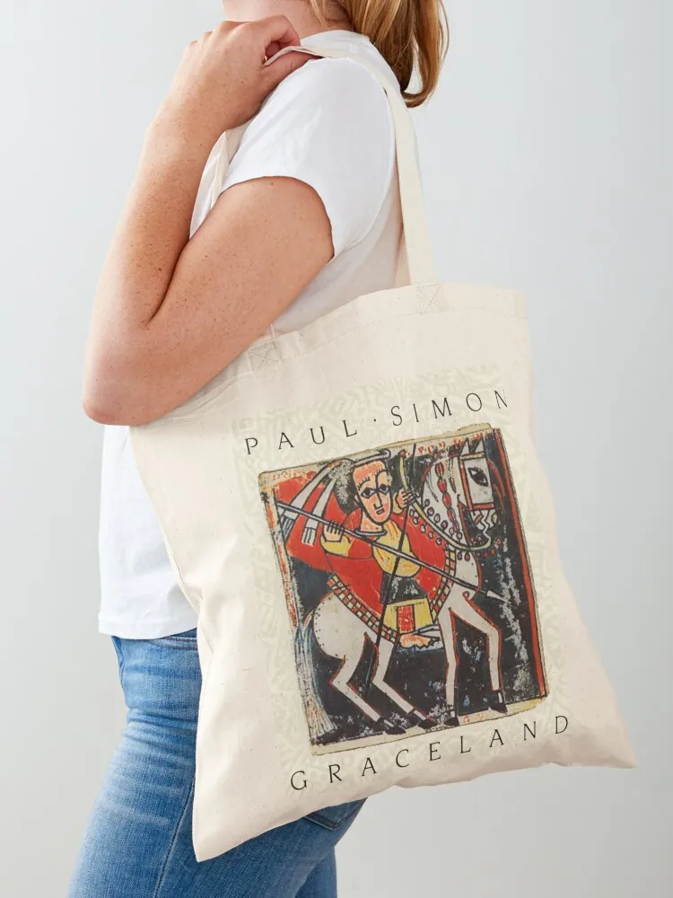 

Paul Simon Graceland Tote Bag Custom bag Big bag foldable reusable Canvas for women