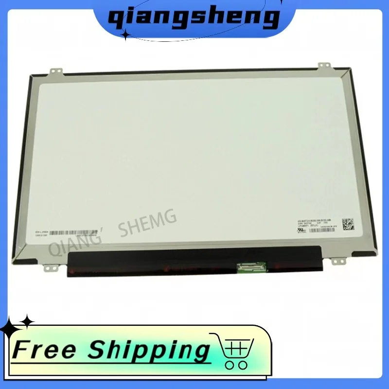 Imagem -02 - Tela Lcd para Laptop Matriz de Exibição Lp140wf1-spj1 Ltn140hl02201 Nv140fhm-n62 B140han01.4 Ips 1920x1080 72 Ntsc Edp 30 Pinos 14 em