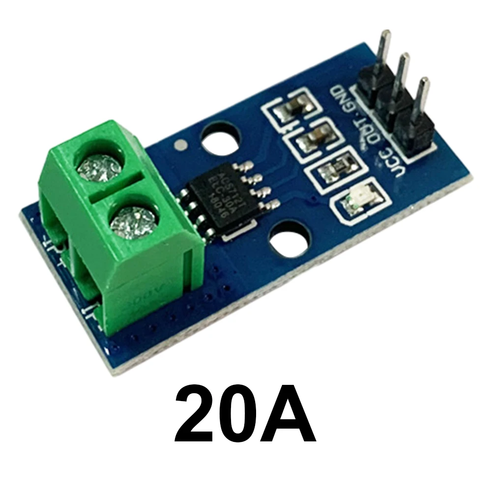 ACS712 High Efficient DC Current Sensor Module Detector High Precision Voltage Tester Terminal Sensor DC5V for Arduino