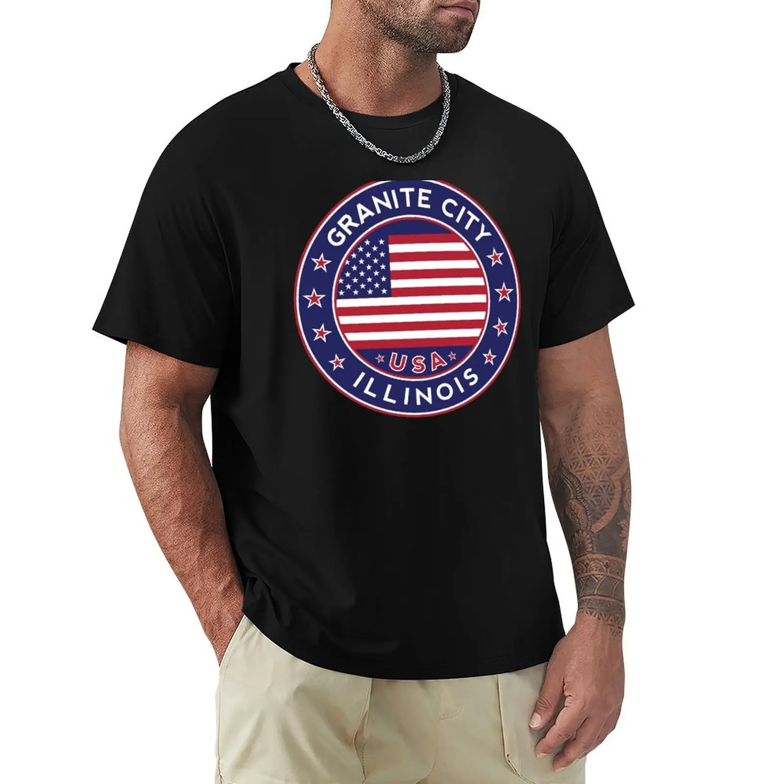 

Granite City, Illinois T-Shirt plain tees funny meme t-shirts cotton graphic tees mens fashion