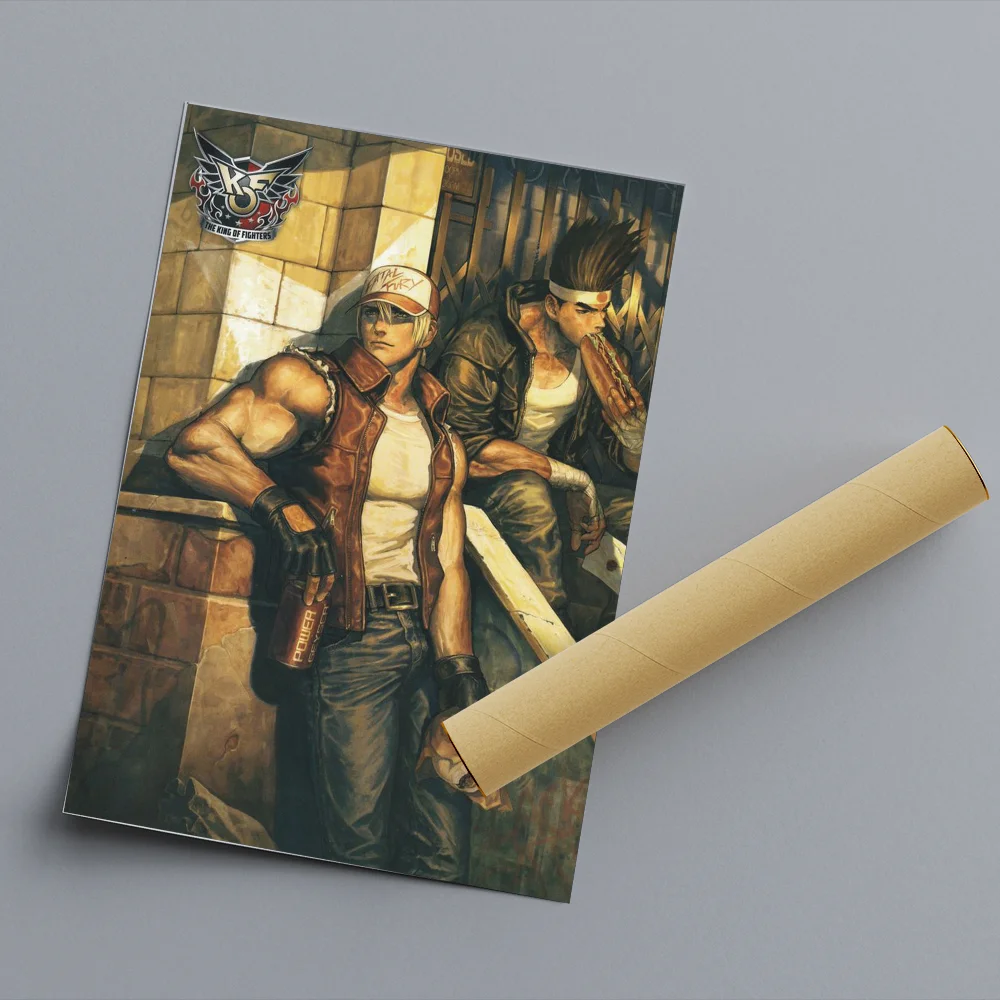 KOF The King of f-Fighters Poster Wall Art Print Poster Decorative Mural Modern Home Decor Birthday Gift Unframed Canvas Garage