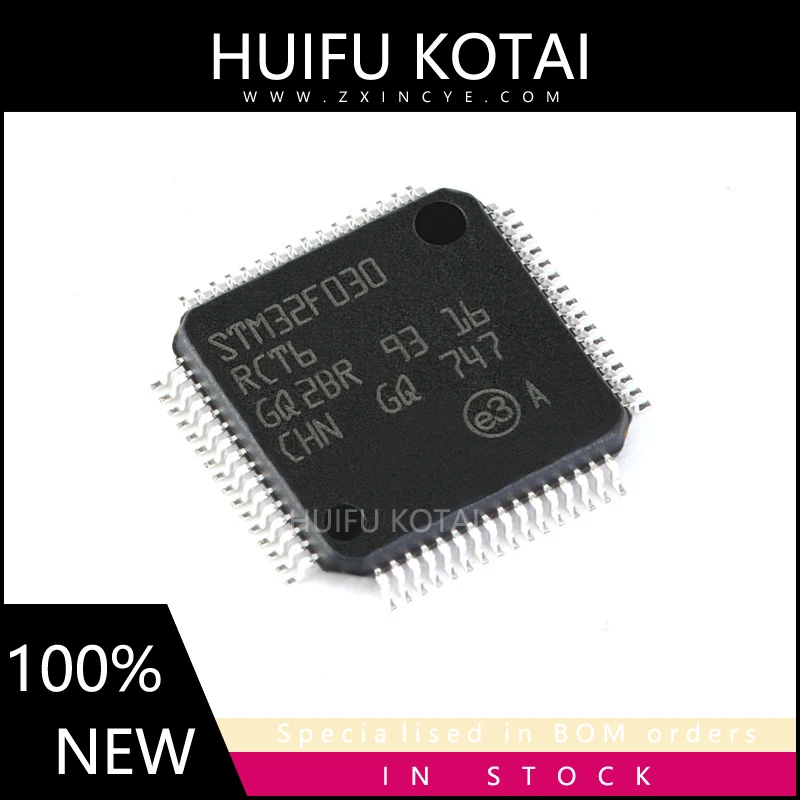 

1 шт. STM32F030RCT6 LQFP64, Новые Товары в наличии