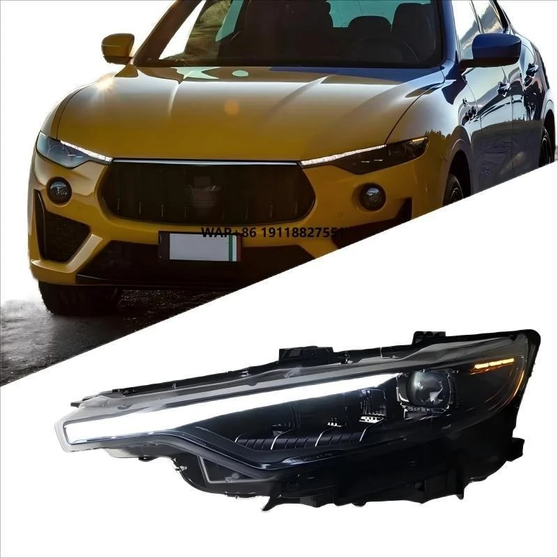 

High Quality LED Headlight Assembly For Levante Enclosed Vehicles Thermoluminescent Diode