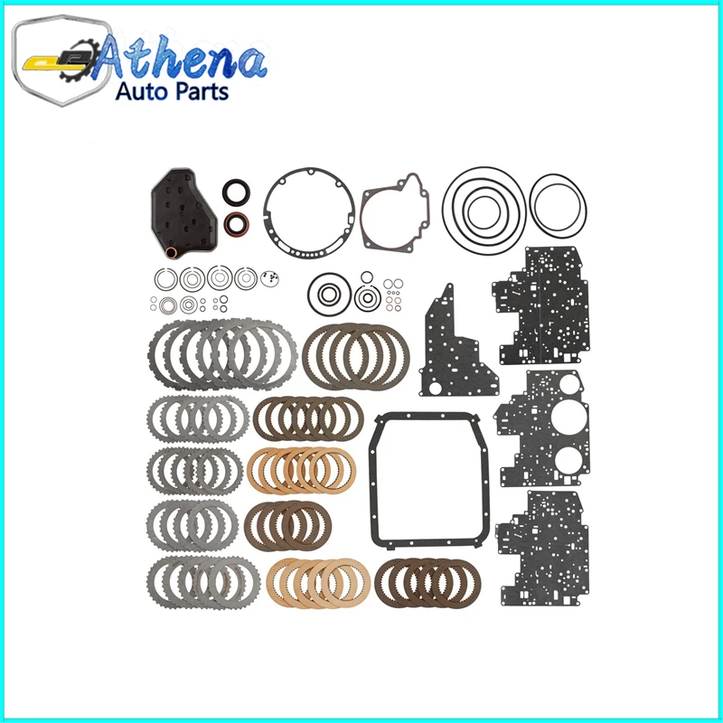 

4R70W 4R75W Automatic Transmission Rebuild Overhaul Repair Kit Clutch Disc Friction Steel kit for Ford F150 ATP LMS-12