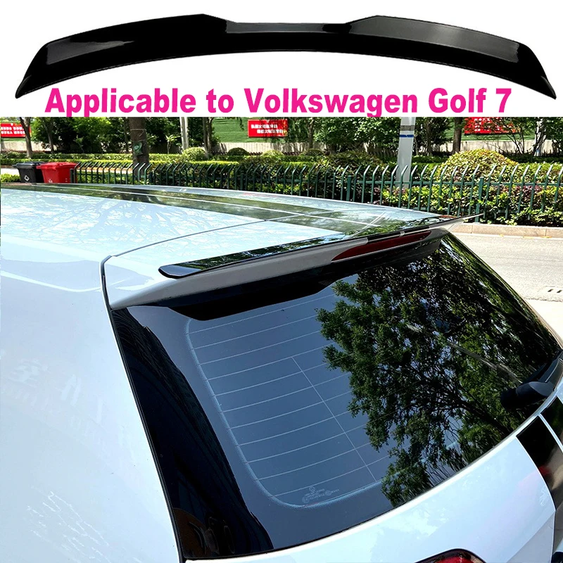 Applicable to Volkswagen Golf 7 7.5 High 7 Golf 7 GTI R Max Tail Spoiler Top Wing Modification