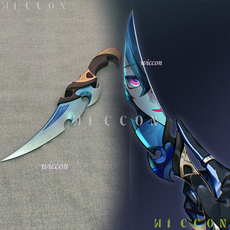 

Anime cosplay Genshin Impact Lohen Cosplay Accessories Props Anime Game Same Style Restores Shape PLA Handmade