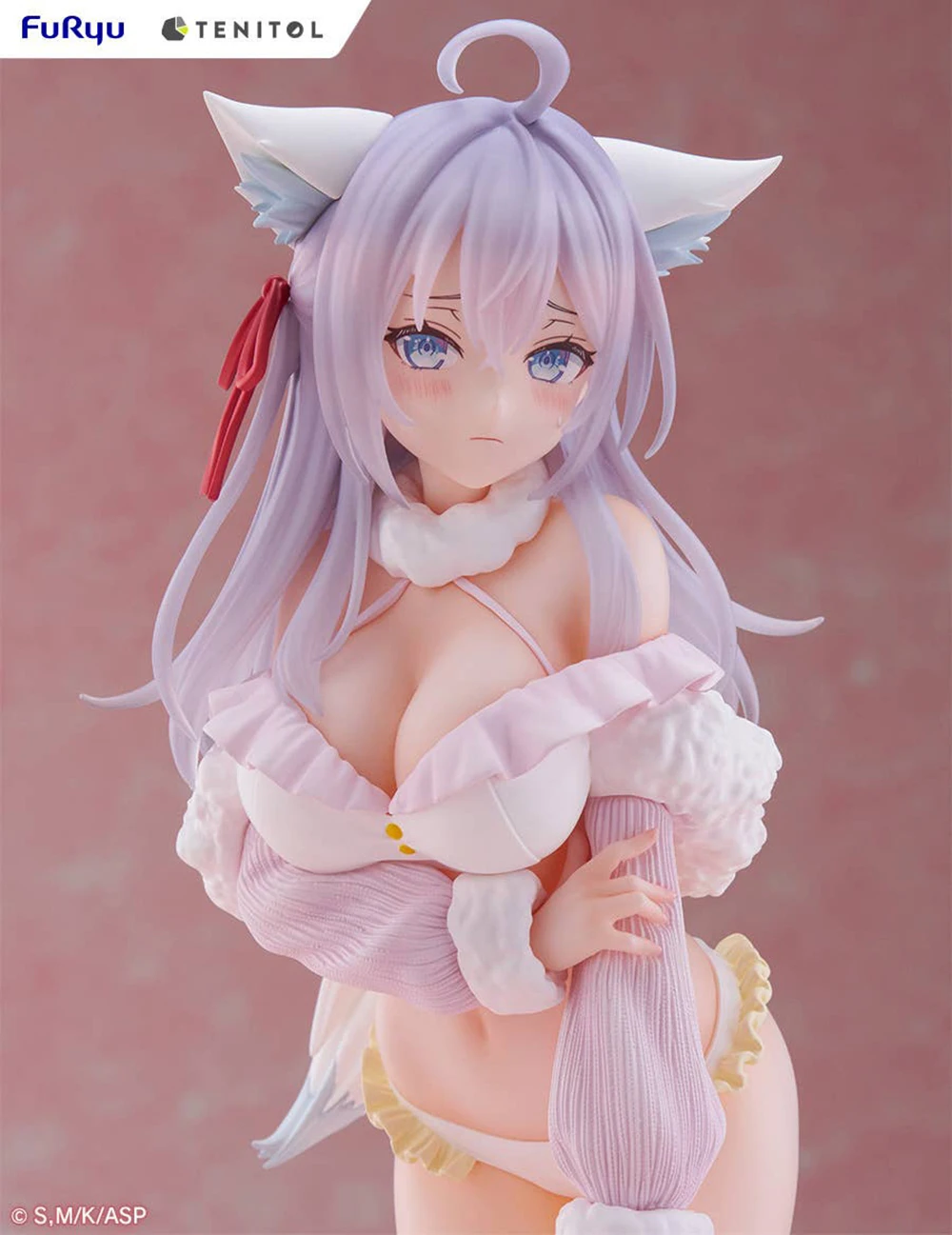 In Stock Original Furyu Tenitol Alya Sometimes Hides Her Feelings In Russian Alya Alisa White Fox Ver. Animation Beauty Figures
