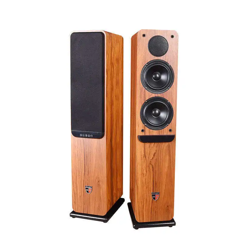 Wooden Box Bookshelf Speakers Medium Bass Bookshelf Speaker Hi Fi Bookshelf Speaker System