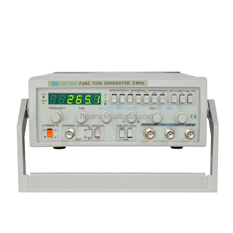 Lw-1643 Low Frequency Generator Function Signal Generator 0.1hz To 10mhz Frequency Meter Arbitrary Waveform Signal Generator
