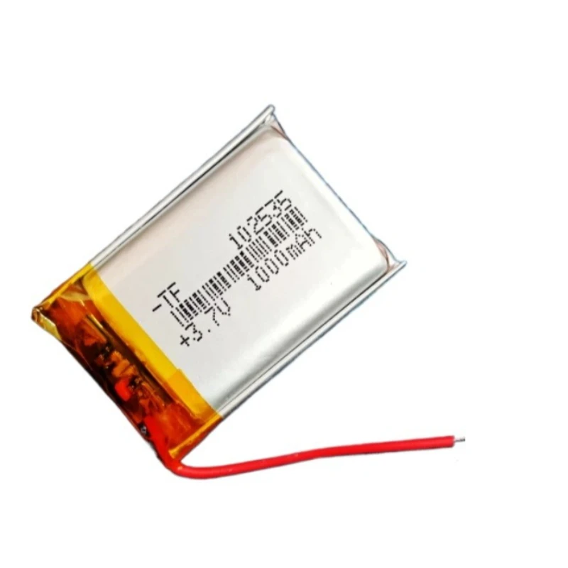Newest 102535 3.7V 1000mAh Li-Polymer Rechargeable Battery for 302535 402535 502535 602535 802535 High Quality Lighter Battery