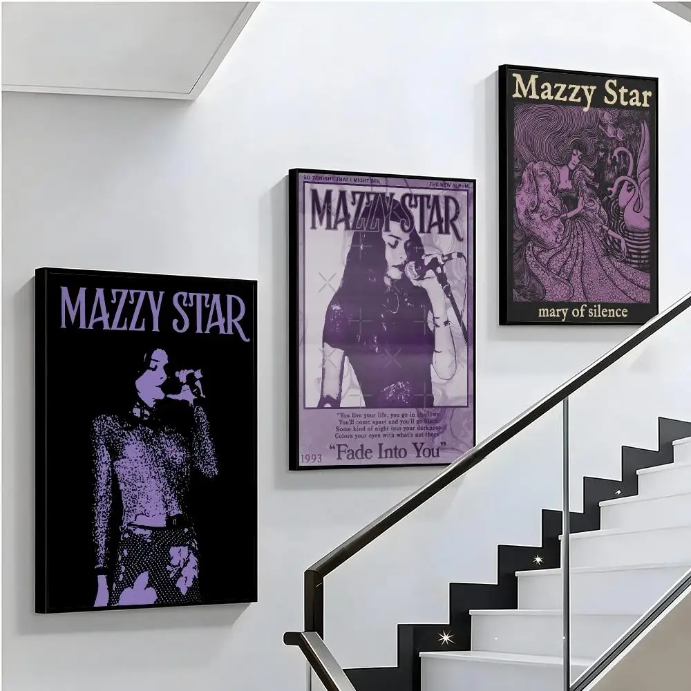 band Mazzy Star Poster HD Poster Sophisticated Modern Aesthetic Wall Art For Living Room Bedroom Office Cafe Decor Ideal Gift