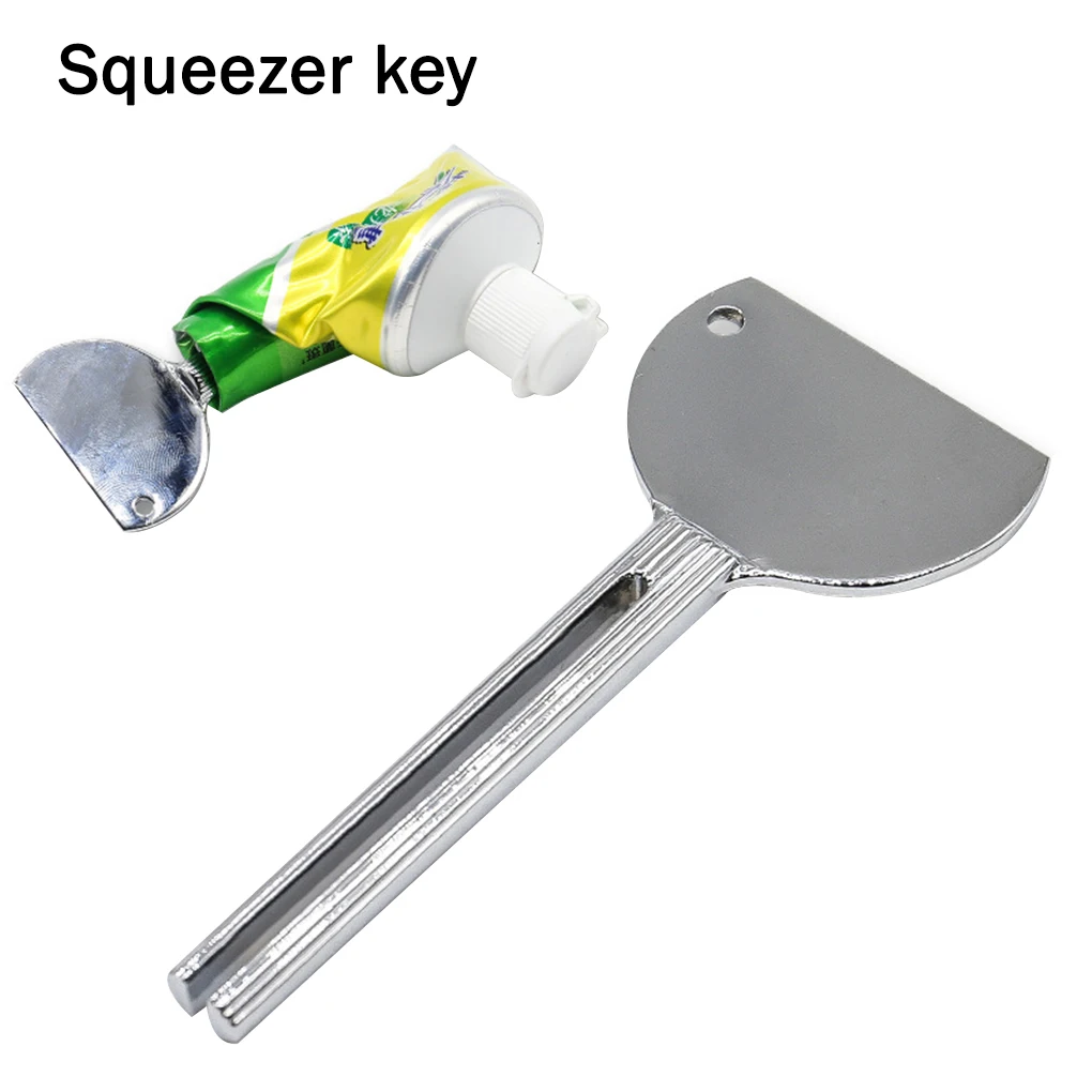 Aluminium Alloy Squeezer Toothpaste Dispenser Tube Wringer Hand Roller Tool, Type 1