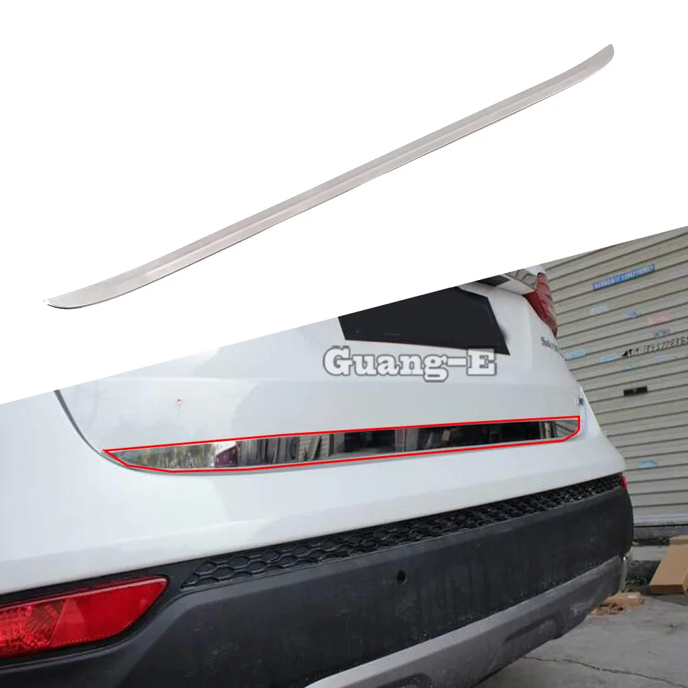 

Car Rear Door Trunk Lid Tailgate Strip For Hyundai IX45 SantaFe 2013 2014 2015 2016 2017 2018 Trim Auto Exterior Accessories