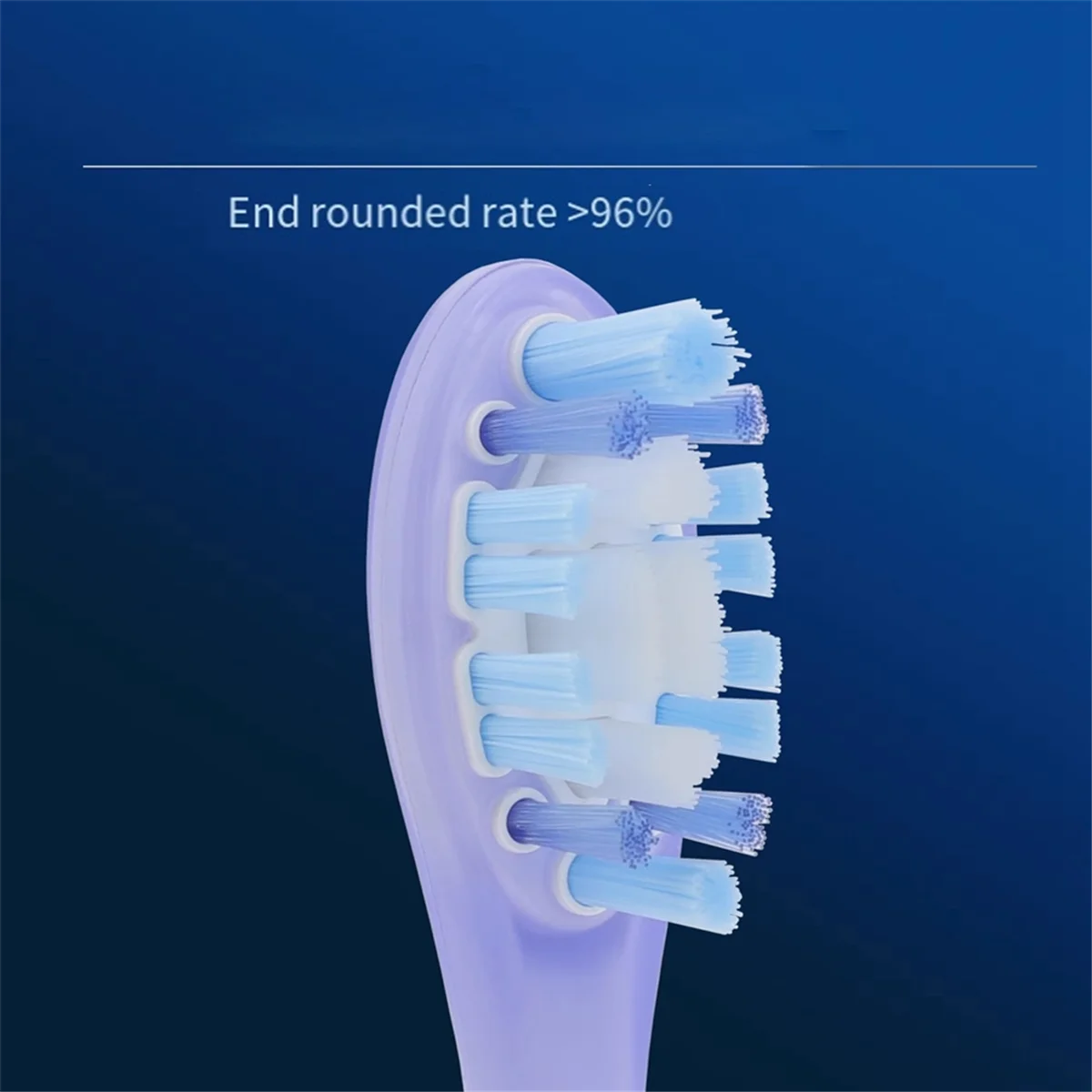 رأس فرشاة الأسنان 4 قطع لرأس فرشاة Zhizhen استبدال رؤوس فرشاة الأسنان الكهربائية سلسلة HX9 باللون الأسود