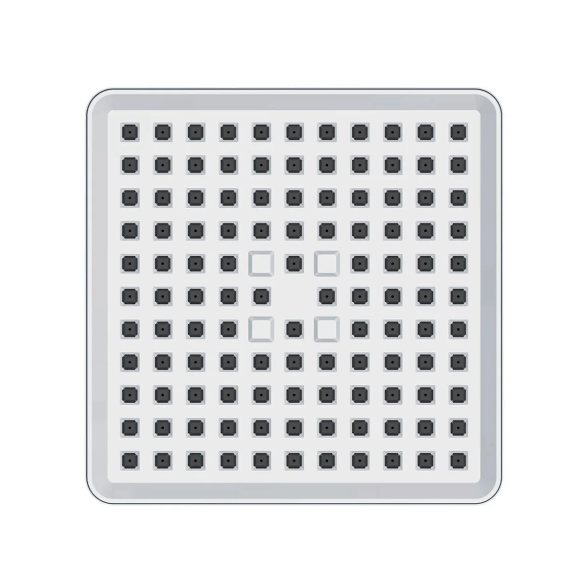 

Насадка для тропического душа под давлением — роскошный современный вид — регулируемая замена насадки для душа для вашей ванной комнатыJADD