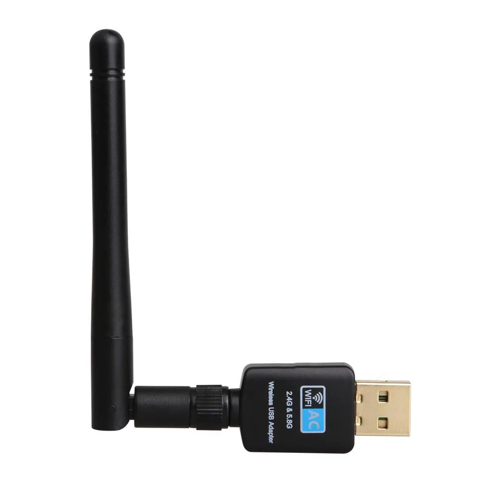 600Mbps Wireless Adapter USB Dual-band Wireless Network Card Supports For Windows XP/Vista/WIN 7/8/10/LINUX/Mac OS