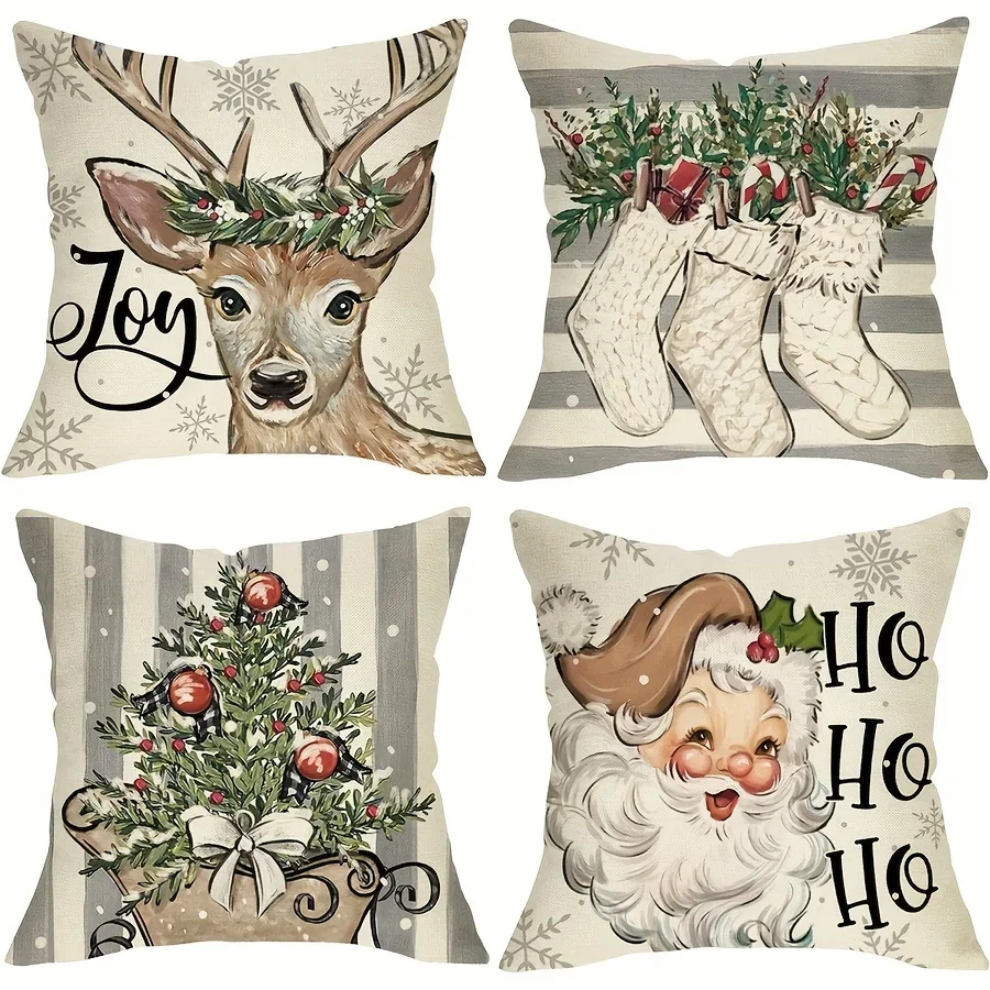 4 Fundas De Almohad…