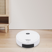 3-in-1 Smart Sweeping Robot, Vacuum Cleaner & Mop, 500pa Cleaning Machine 30 min Runtime for Hard Floors, Carpets, Pet Hair