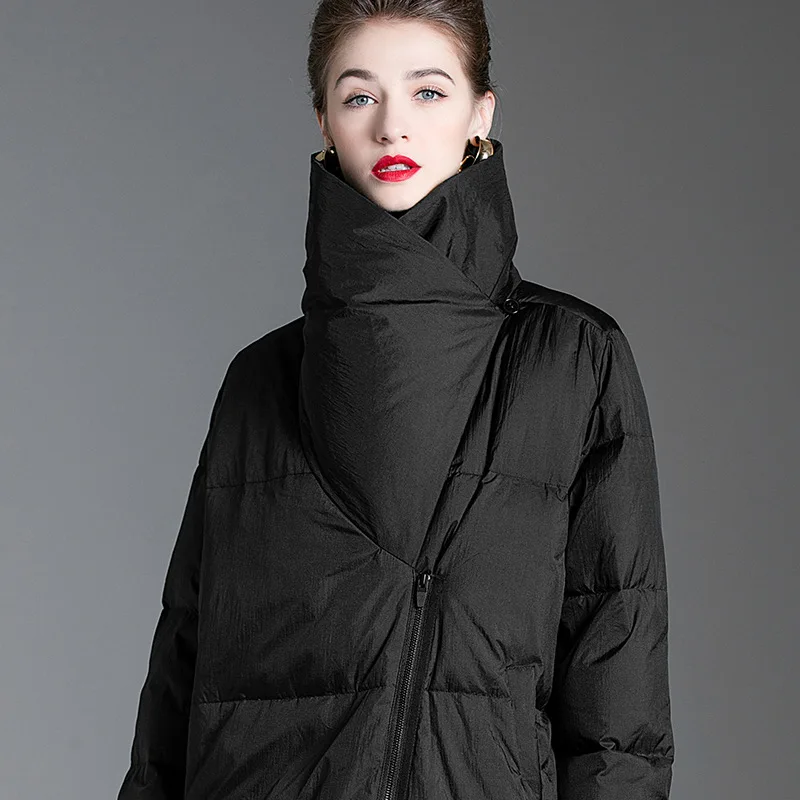 Piumino da donna nuovo moda invernale per pendolarismo Piumino antivento sciolto High Street