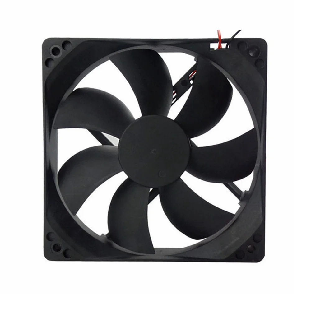 12cm 12025 Fan 12V 24V 120mm*120mm*25mm Fan DC Brushless Cooling Fan 120x120x25mm 2PIN PC Computer Case Cooler