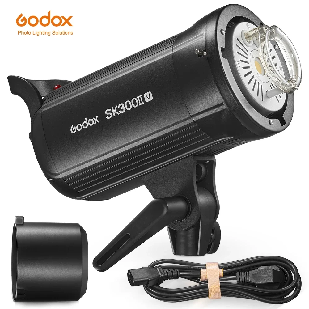 

Godox 300W SK300IIV SK400IIV SK300II-V SK400II-V 2.4G X System Professional Compact Studio Flash for Photography Studio Stream