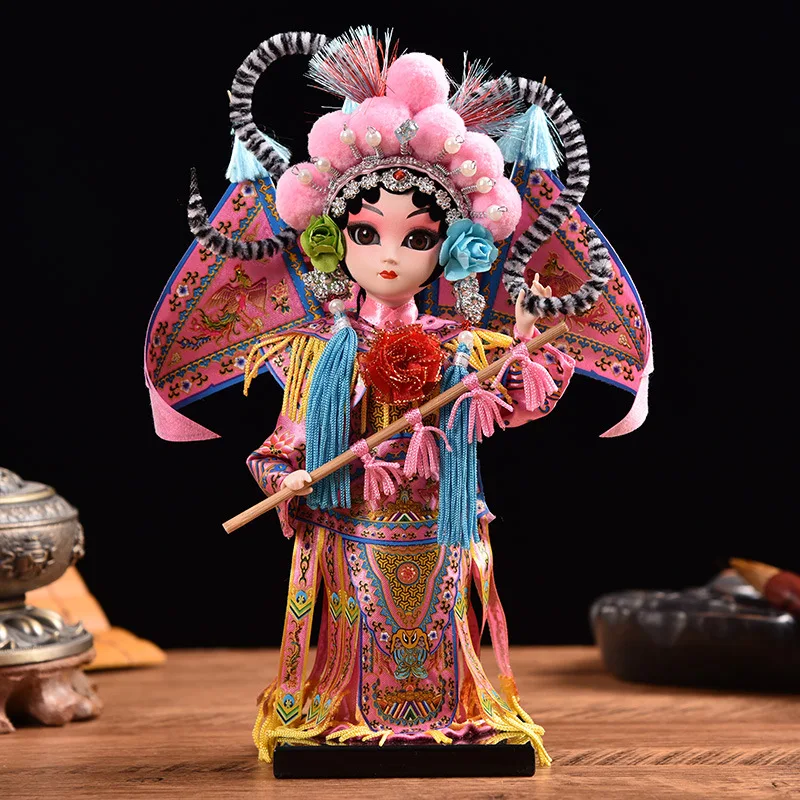 Peking Opera Masks Opera Characters  People Chinese Style Gifts Juanren Ornaments Peking Opera Dolls Going Abroad Gifts