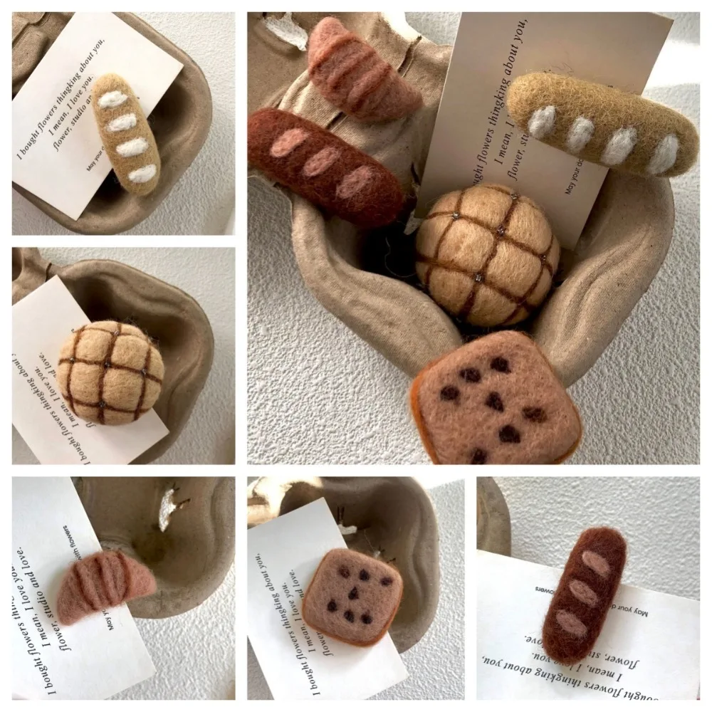 ورأى الصوف مضحك الخبز الفرنسي مشبك شعر بريتزل الإبداعية الزبيب نخب دبوس لطيف الحلو الكرواسون منقار البط كليب الشارع الشهير